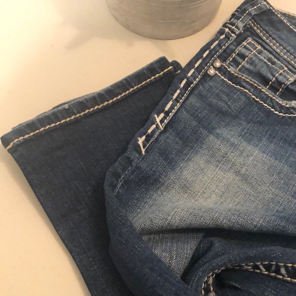 Silver Aiko sz27 Baby Boot Jeans - Picture 3 of 5